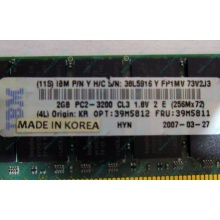 IBM 39M5811 39M5812 2Gb (2048Mb) DDR2 ECC Reg memory (Томилино)