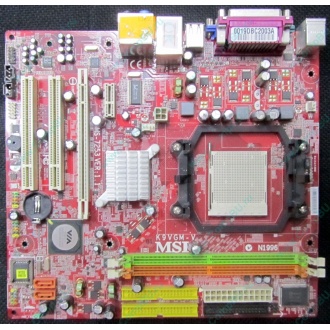 Б/У материнская плата с дефектом MSI MS-7253 K9VGM-V VER 1.1 s.AM2 (Томилино)