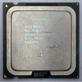 Процессор Intel Celeron D 345J (3.06GHz /256kb /533MHz) SL7TQ s.775 (Томилино)