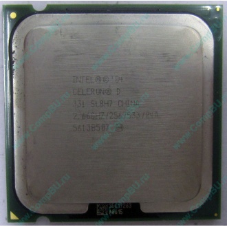 Процессор Intel Celeron D 331 (2.66GHz /256kb /533MHz) SL8H7 s.775 (Томилино)